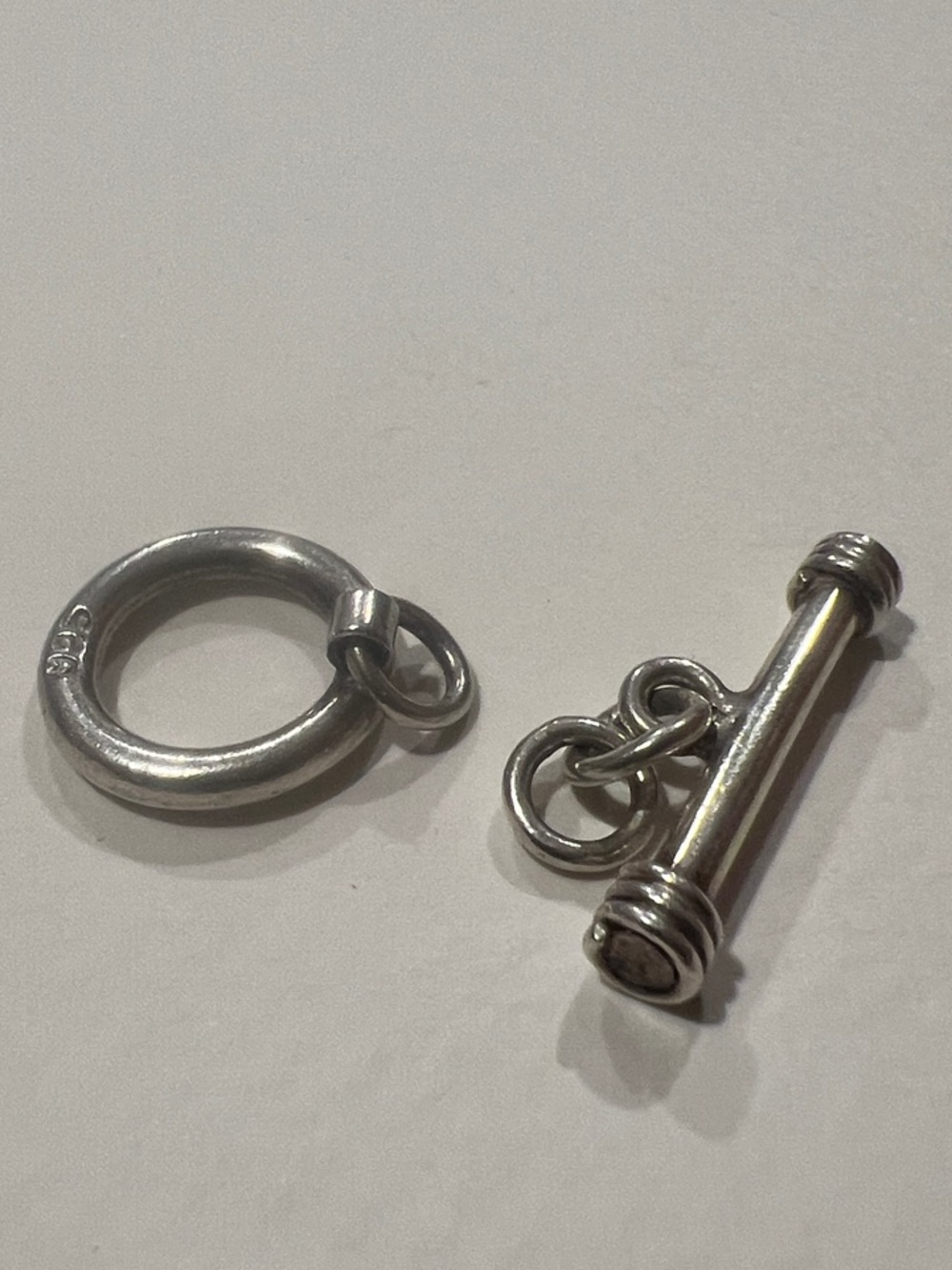 Sterling Silver Toggle Clasp